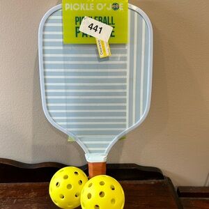Pickle O'Joe 15.7" Pickleball Paddle and Ball Set-J NEW
